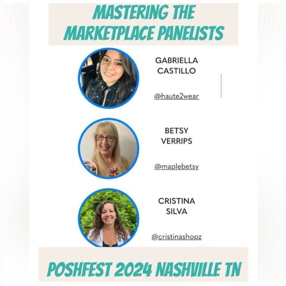 Poshfest 2024 Speaker in Nashville, TN! Comment if you are going!! ❤️ - Picture 2 of 9